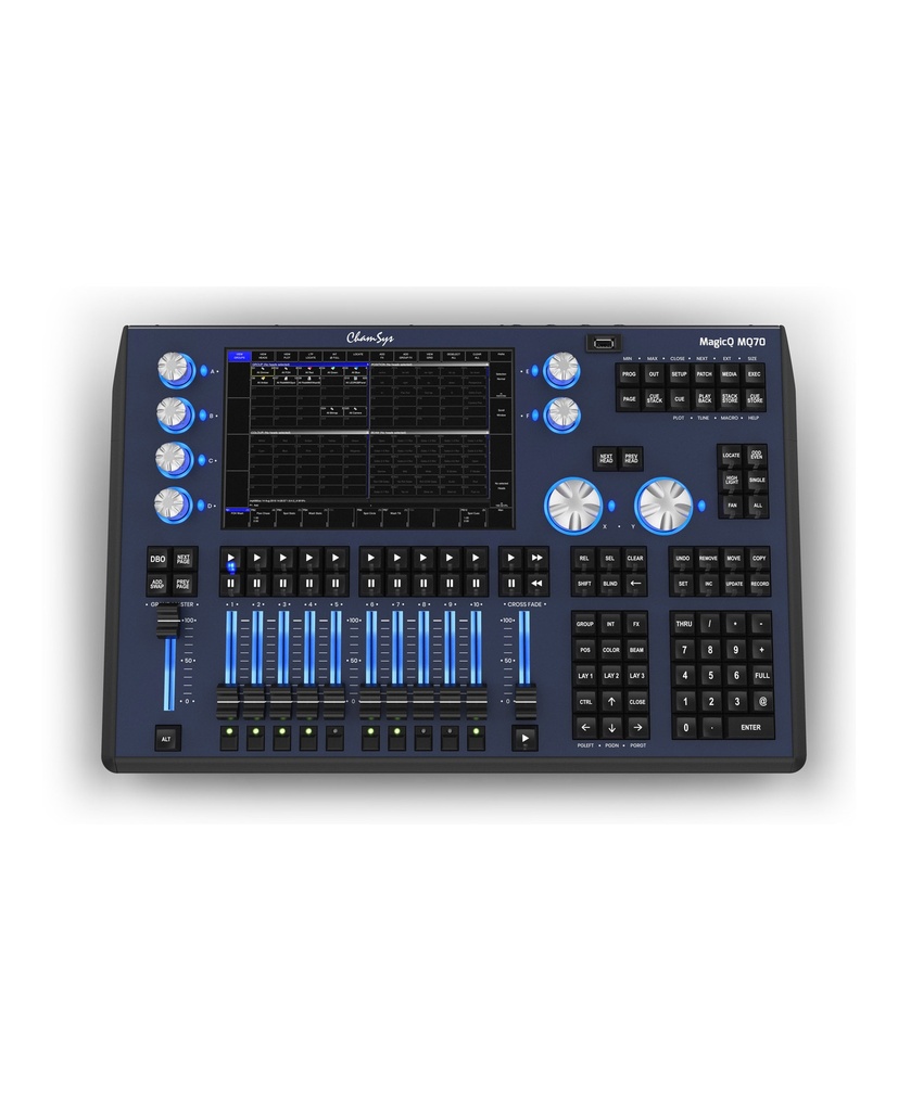 Chamsys MQ70 Lighting Console Tankway Hire